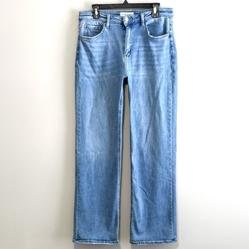 Flying Monkey High Rise Vintage Flare Denim Jeans
